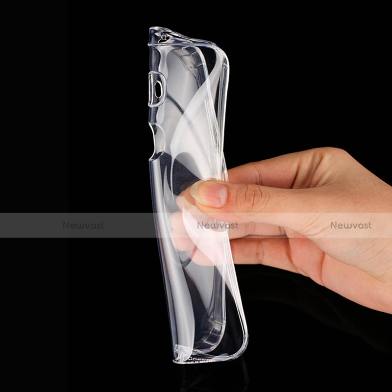 Ultra-thin Transparent TPU Soft Case for Huawei G7 Plus Clear