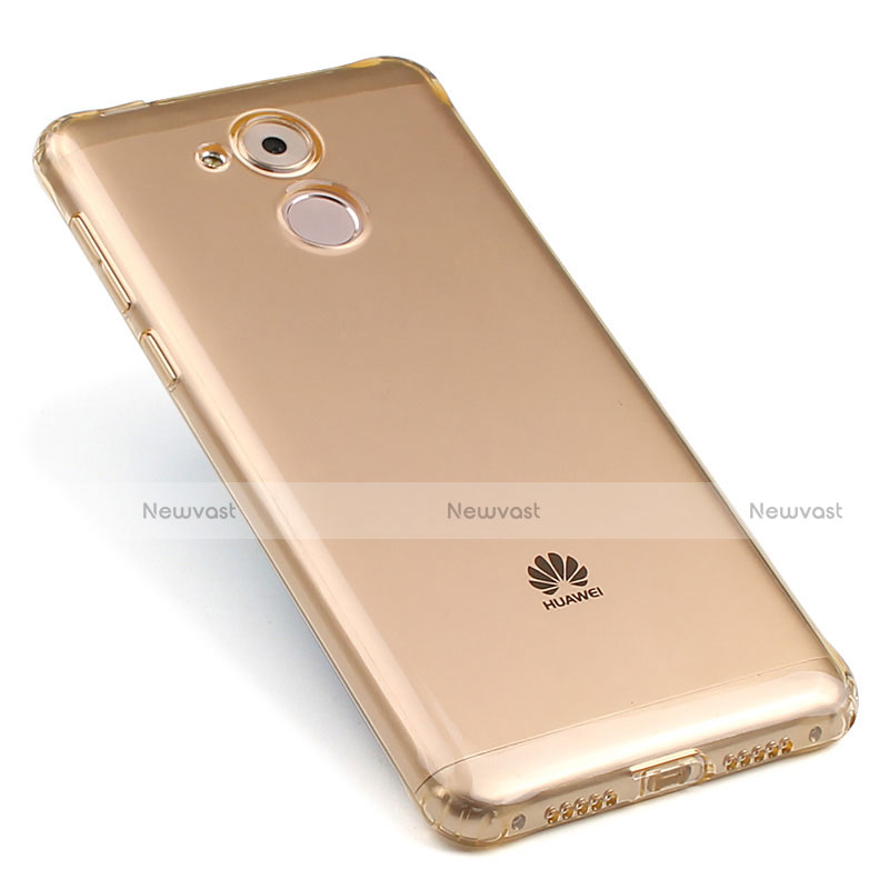 Ultra-thin Transparent TPU Soft Case for Huawei Honor 6C Gold