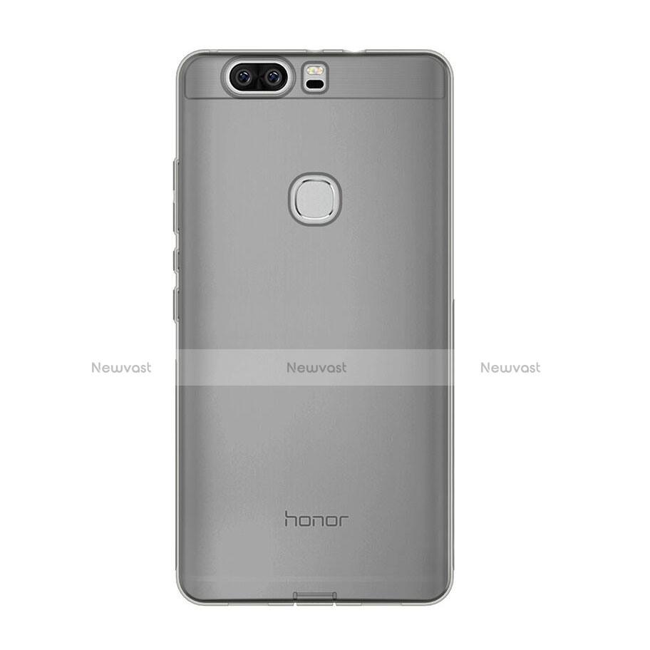 Ultra-thin Transparent TPU Soft Case for Huawei Honor V8 Gray