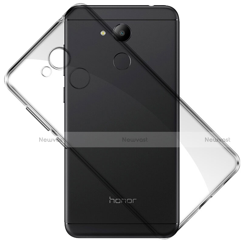 Ultra-thin Transparent TPU Soft Case for Huawei Honor V9 Play Gray