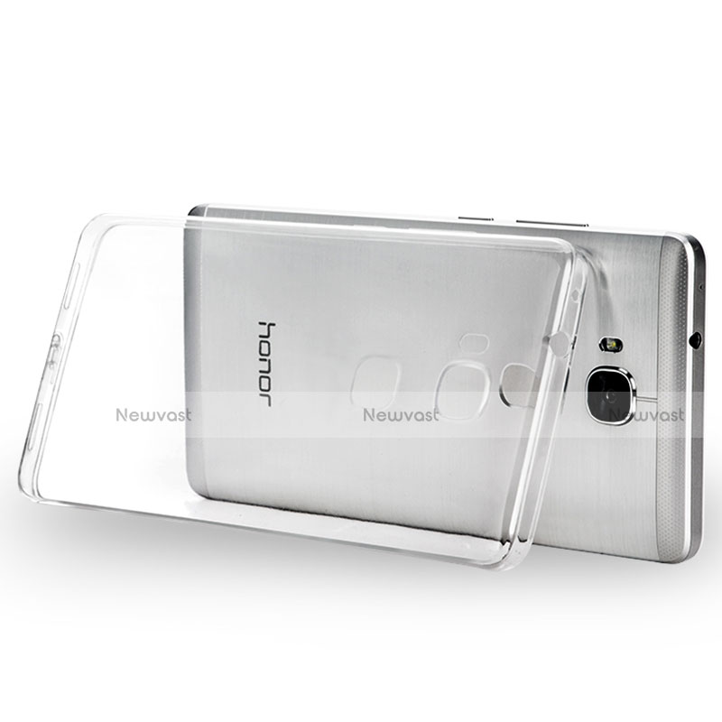 Ultra-thin Transparent TPU Soft Case for Huawei Honor X5 Clear