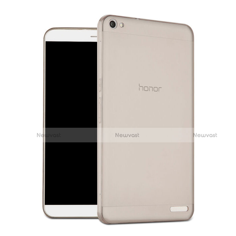 Ultra-thin Transparent TPU Soft Case for Huawei MediaPad X2 Gray