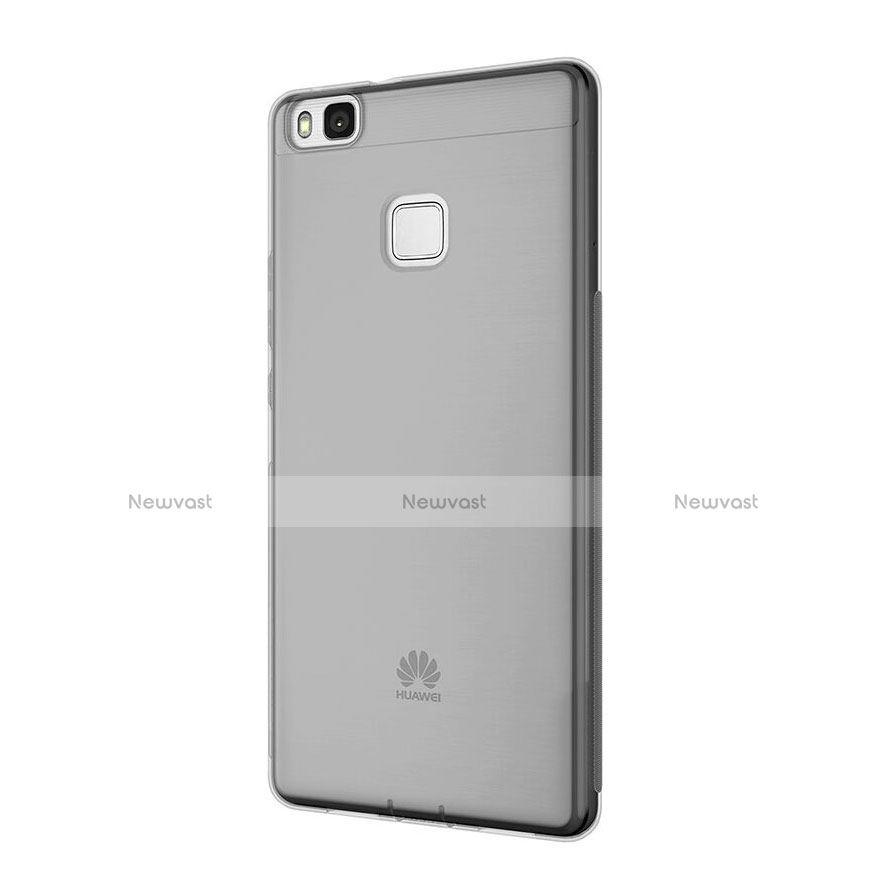 Ultra-thin Transparent TPU Soft Case for Huawei P9 Lite Gray