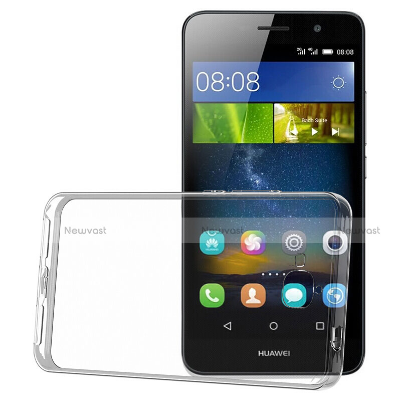 Ultra-thin Transparent TPU Soft Case for Huawei Y6 Pro Clear