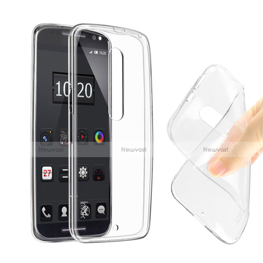 Ultra-thin Transparent TPU Soft Case for Motorola Moto X Style Clear