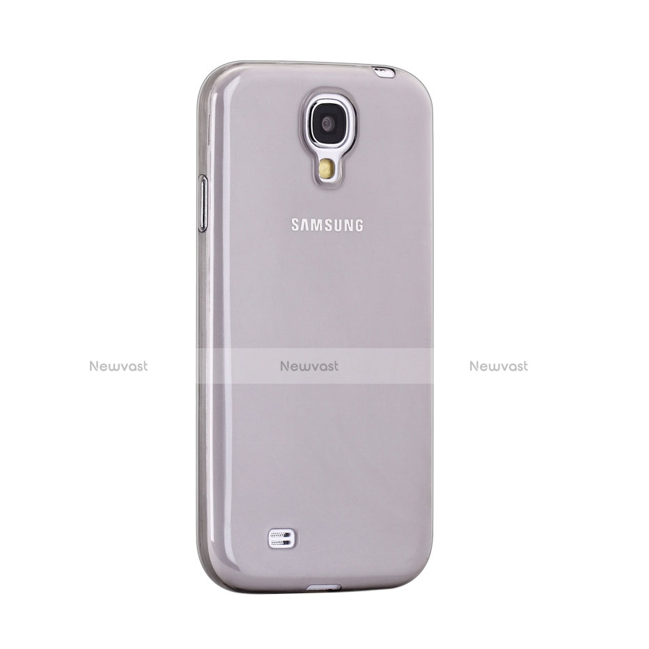 Ultra-thin Transparent TPU Soft Case for Samsung Galaxy S4 IV Advance i9500 Gray