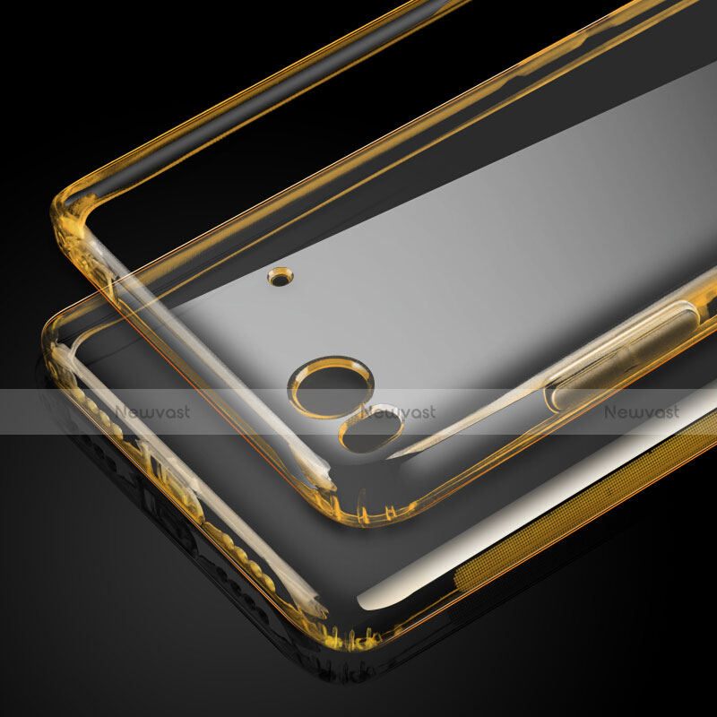 Ultra-thin Transparent TPU Soft Case for Xiaomi Mi 5S Gold