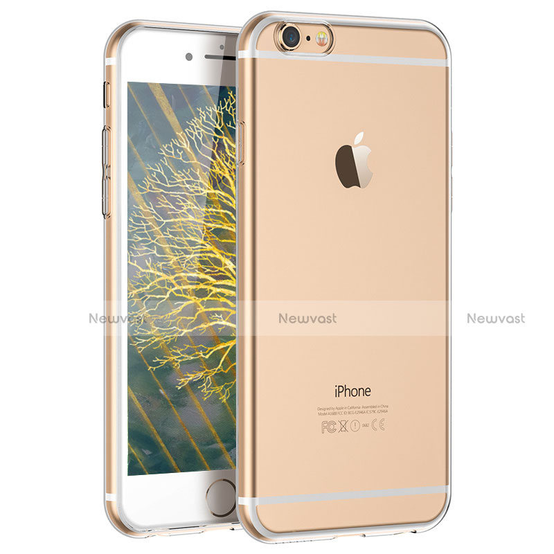 Ultra-thin Transparent TPU Soft Case H01 for Apple iPhone 6 Plus Clear