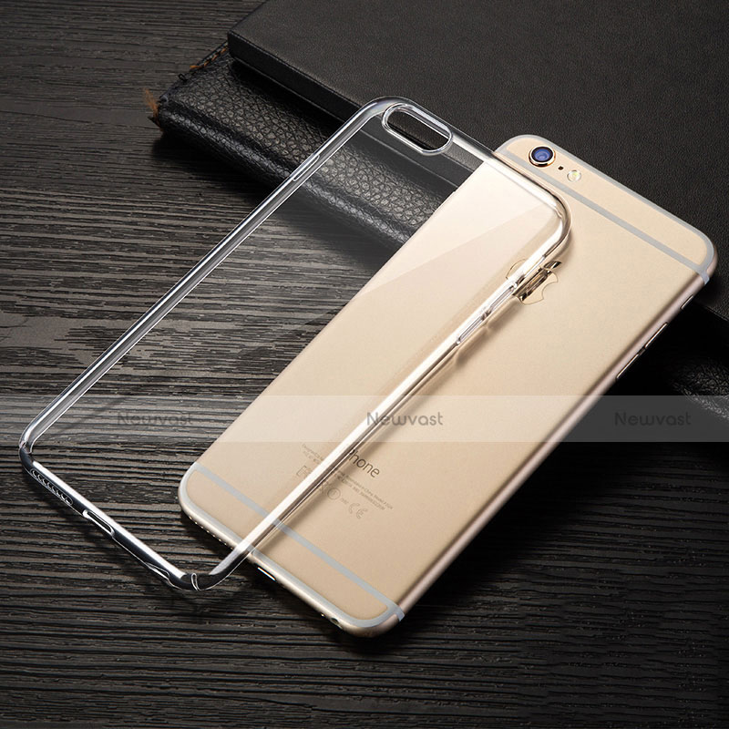 Ultra-thin Transparent TPU Soft Case H01 for Apple iPhone 6 Plus Clear