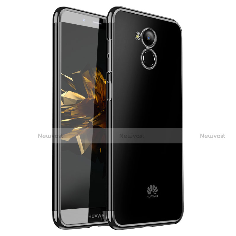 Ultra-thin Transparent TPU Soft Case H01 for Huawei Enjoy 6S Black