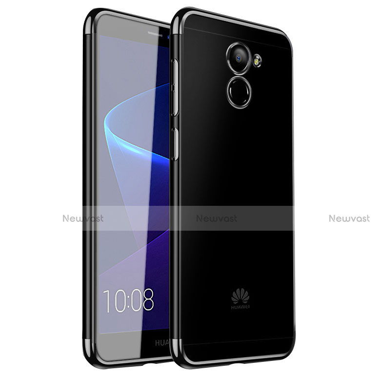 Ultra-thin Transparent TPU Soft Case H01 for Huawei Enjoy 7 Plus Black