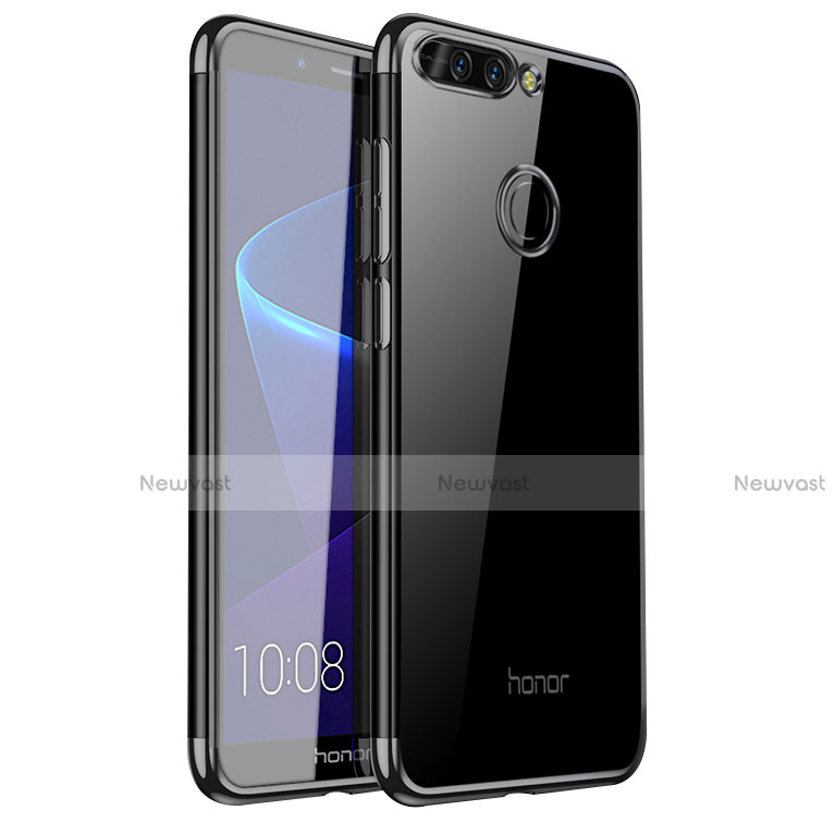 Ultra-thin Transparent TPU Soft Case H01 for Huawei Honor 8 Pro Black