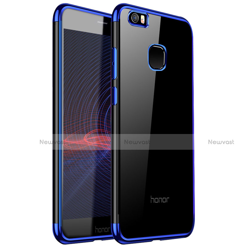 Ultra-thin Transparent TPU Soft Case H01 for Huawei Honor Note 8 Blue