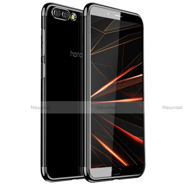 Ultra-thin Transparent TPU Soft Case H01 for Huawei Honor V10 Black