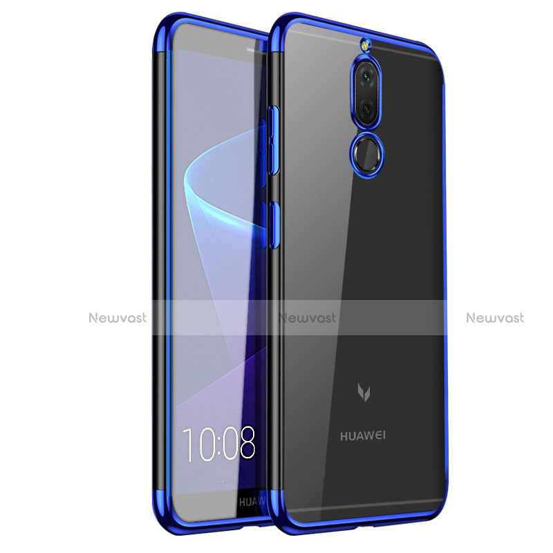 Ultra-thin Transparent TPU Soft Case H01 for Huawei Maimang 6 Blue