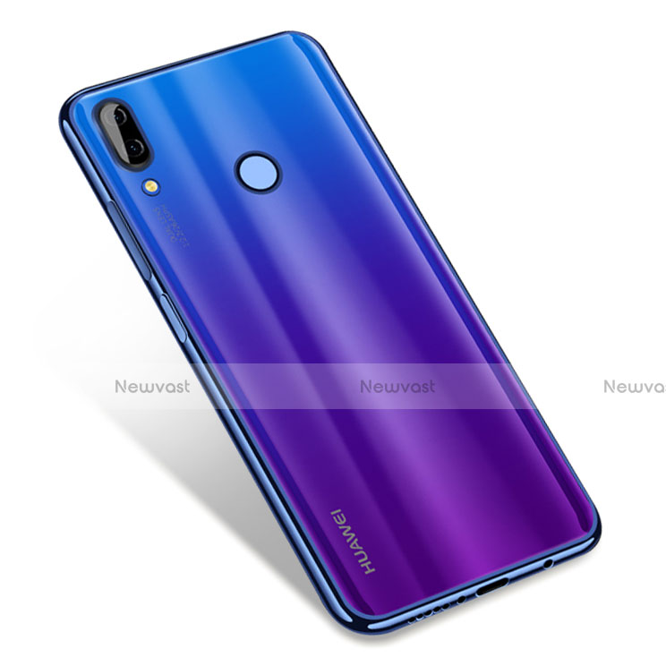 Ultra-thin Transparent TPU Soft Case H01 for Huawei Nova 3 Blue