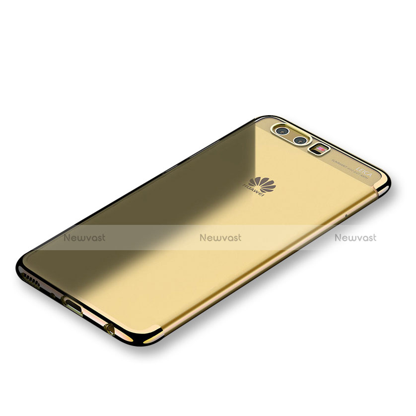 Ultra-thin Transparent TPU Soft Case H01 for Huawei P10 Gold