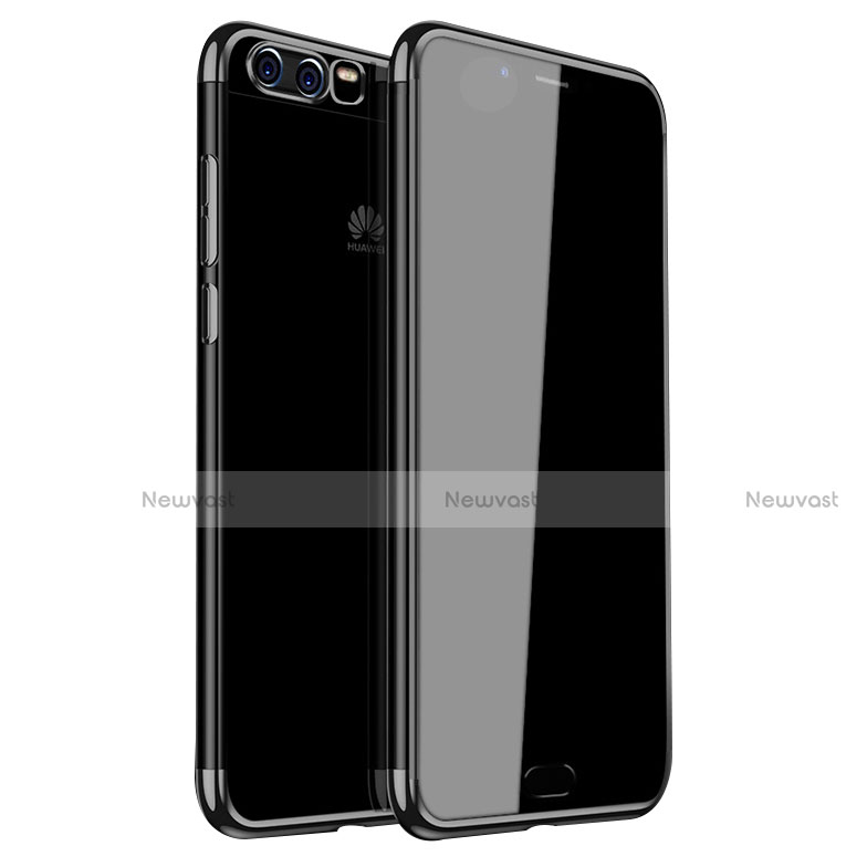 Ultra-thin Transparent TPU Soft Case H01 for Huawei P10 Plus Black