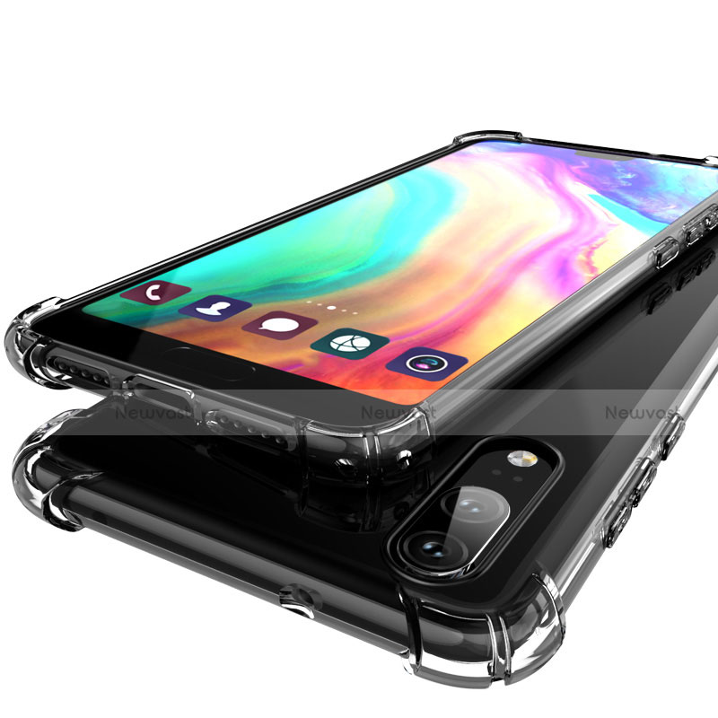 Ultra-thin Transparent TPU Soft Case H01 for Huawei P20 Gray