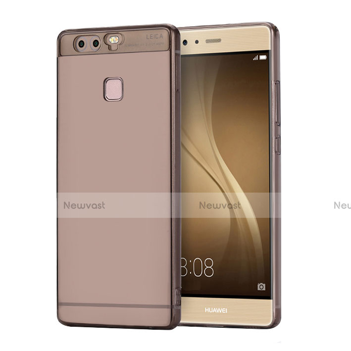 Ultra-thin Transparent TPU Soft Case H01 for Huawei P9 Plus Gray