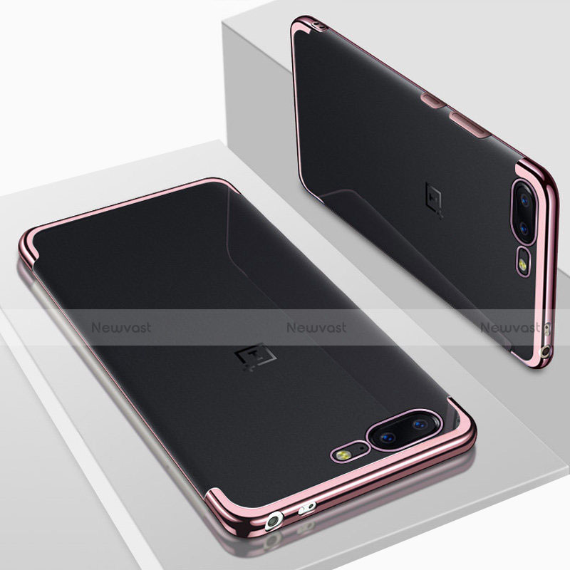 Ultra-thin Transparent TPU Soft Case H01 for OnePlus 5