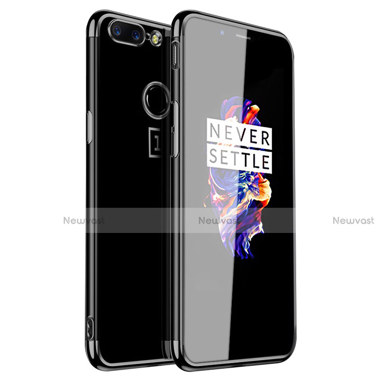 Ultra-thin Transparent TPU Soft Case H01 for OnePlus 5T A5010