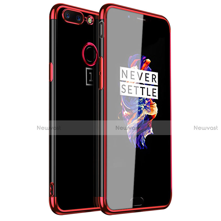 Ultra-thin Transparent TPU Soft Case H01 for OnePlus 5T A5010