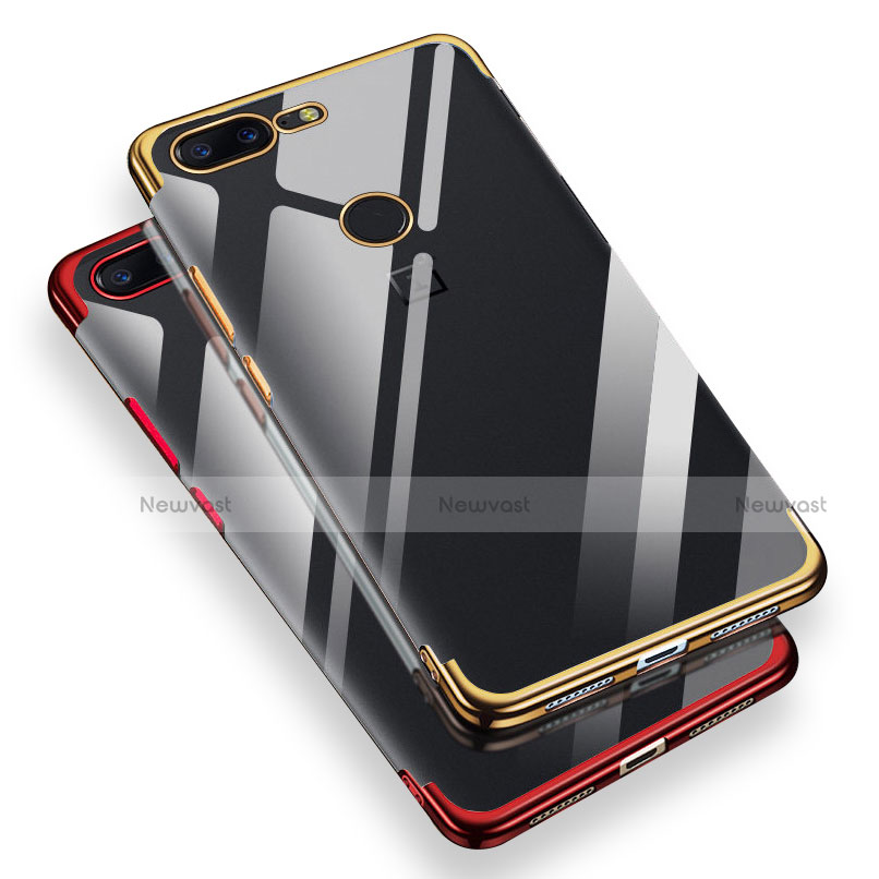 Ultra-thin Transparent TPU Soft Case H01 for OnePlus 5T A5010