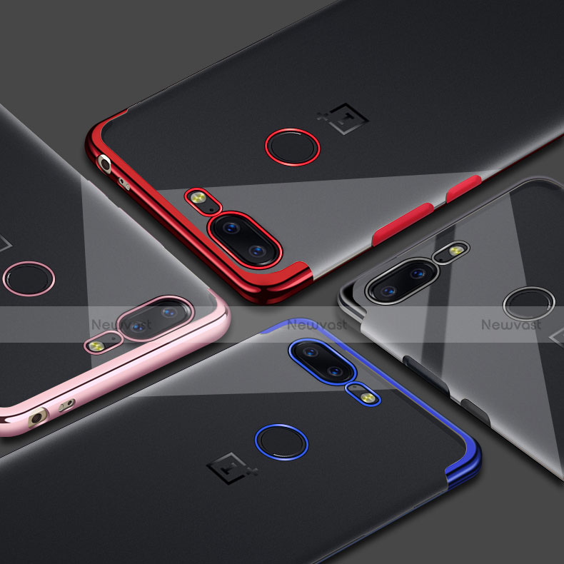 Ultra-thin Transparent TPU Soft Case H01 for OnePlus 5T A5010