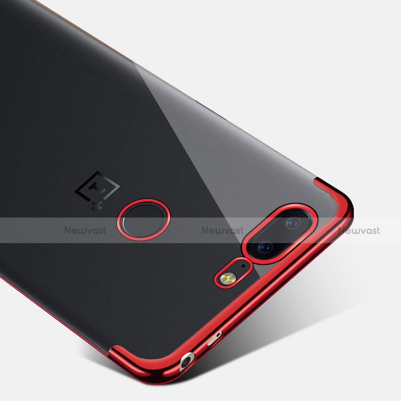 Ultra-thin Transparent TPU Soft Case H01 for OnePlus 5T A5010