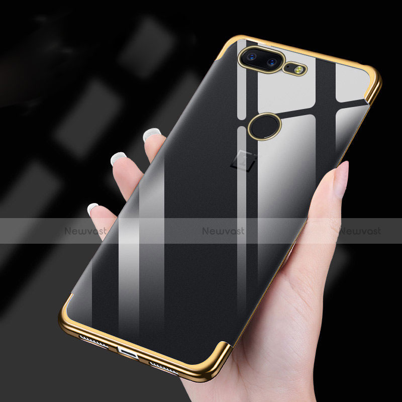 Ultra-thin Transparent TPU Soft Case H01 for OnePlus 5T A5010