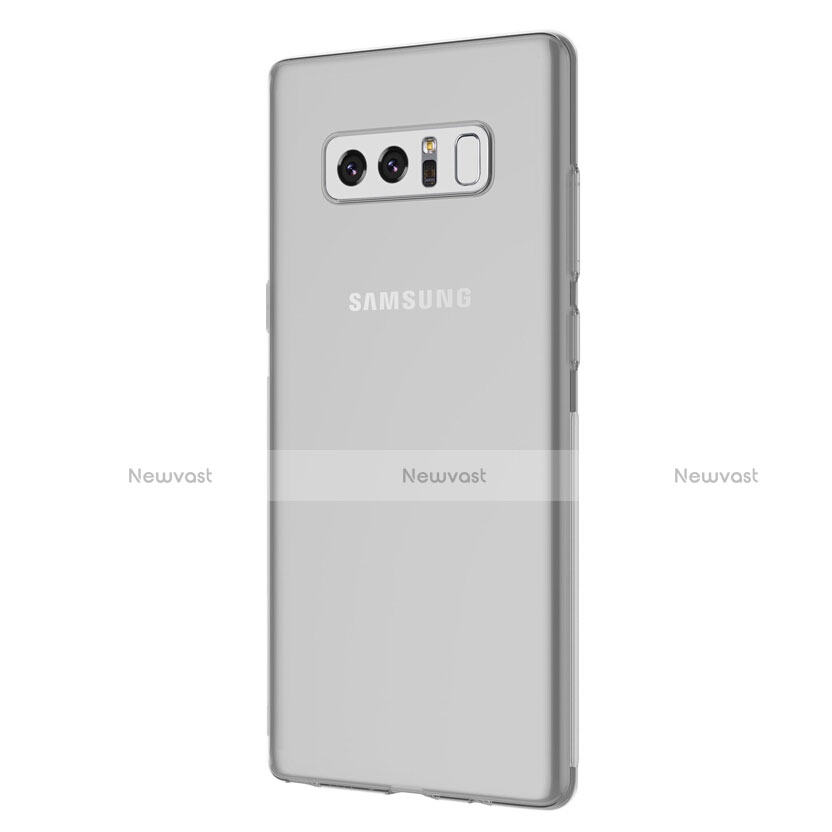 Ultra-thin Transparent TPU Soft Case H01 for Samsung Galaxy Note 8 Duos N950F Clear