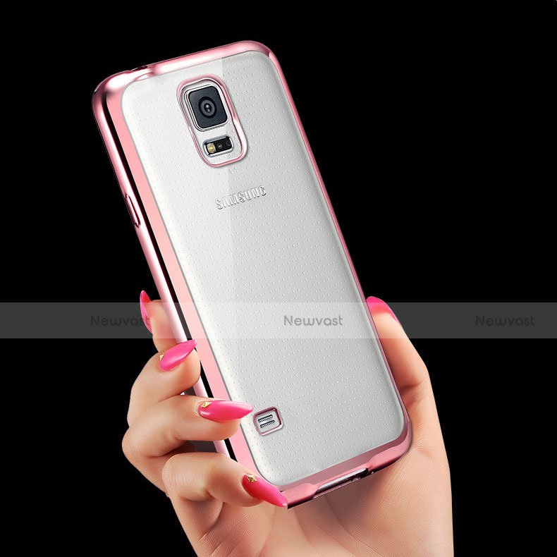 Ultra-thin Transparent TPU Soft Case H01 for Samsung Galaxy S5 G900F G903F