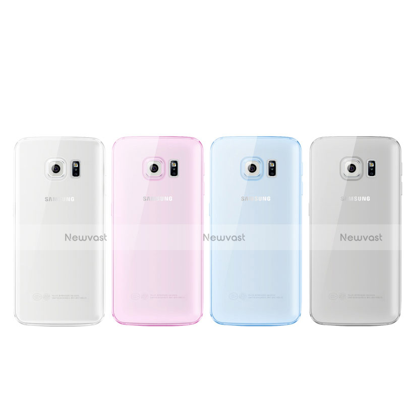 Ultra-thin Transparent TPU Soft Case H01 for Samsung Galaxy S6 Duos SM-G920F G9200