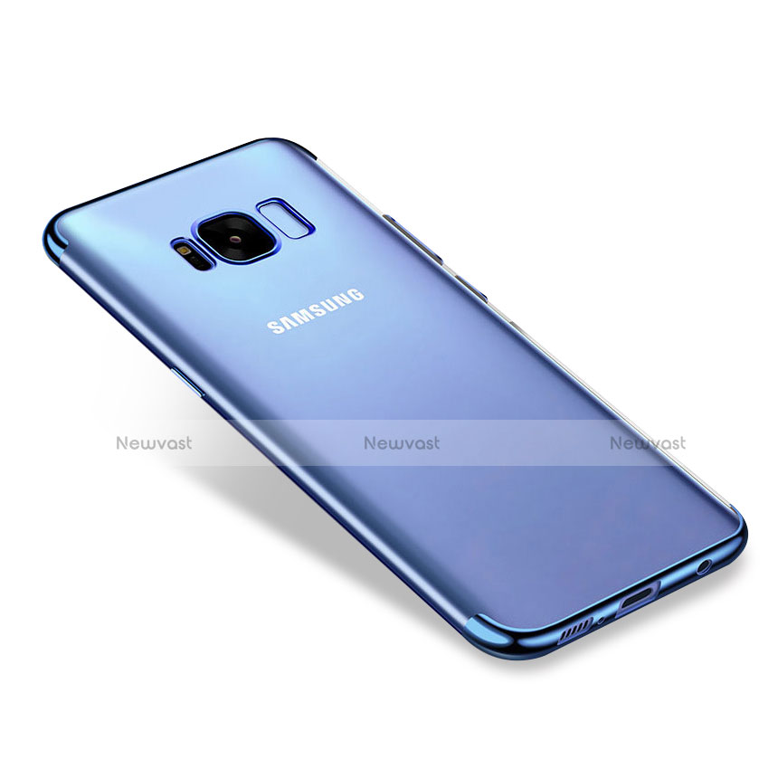 Ultra-thin Transparent TPU Soft Case H01 for Samsung Galaxy S8 Blue