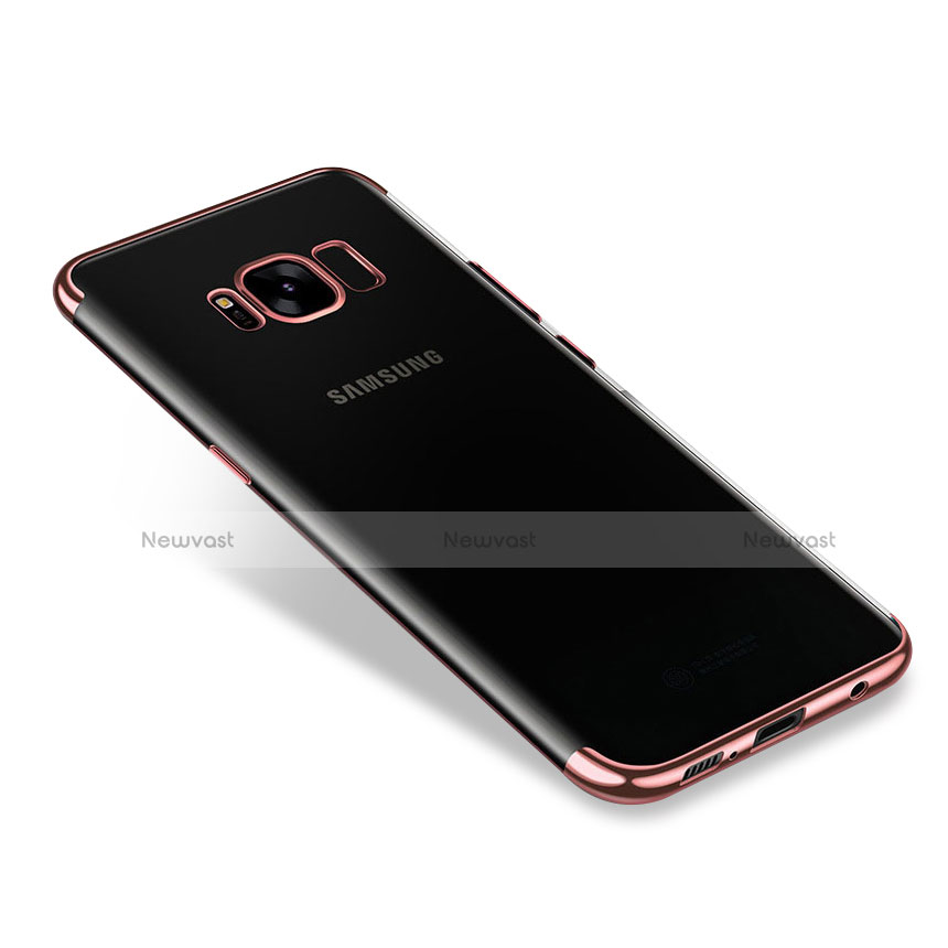 Ultra-thin Transparent TPU Soft Case H01 for Samsung Galaxy S8 Plus Rose Gold