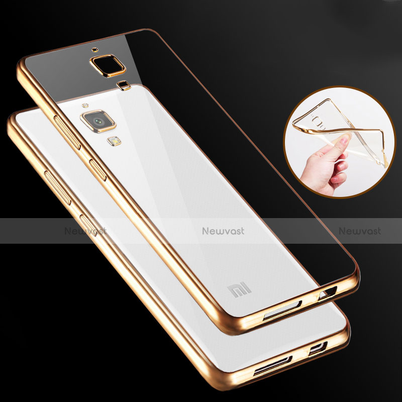 Ultra-thin Transparent TPU Soft Case H01 for Xiaomi Mi 4 LTE