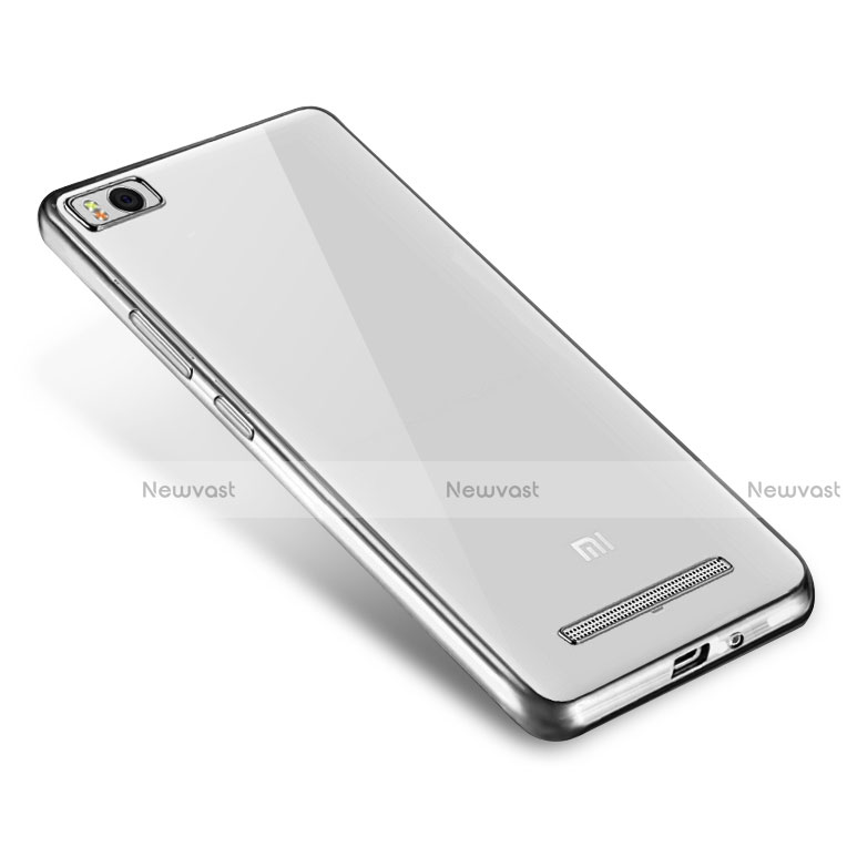 Ultra-thin Transparent TPU Soft Case H01 for Xiaomi Mi 4C Silver