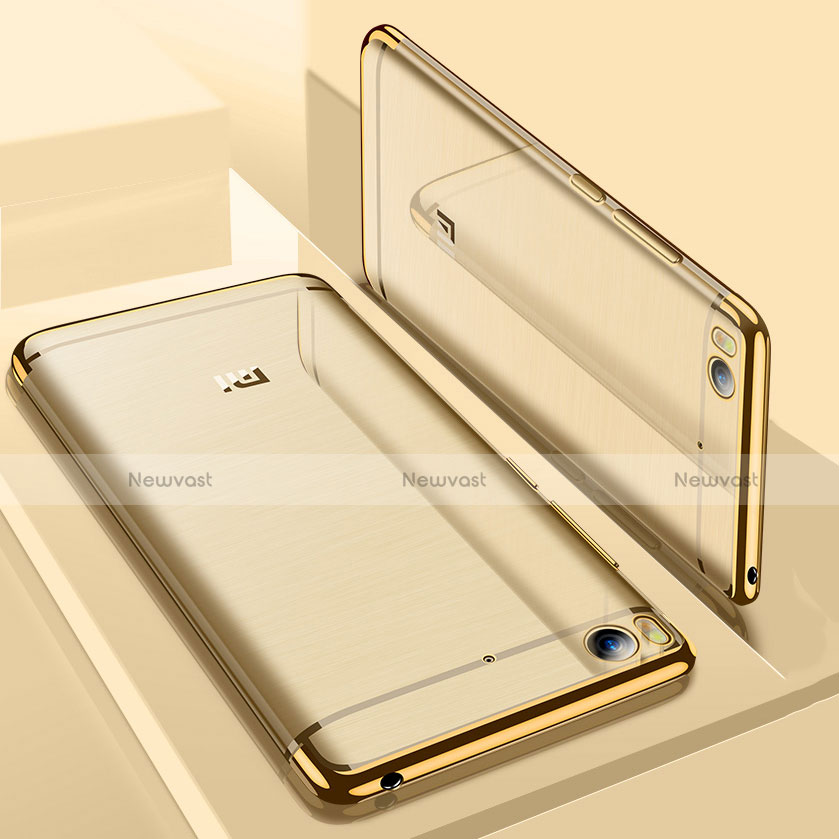 Ultra-thin Transparent TPU Soft Case H01 for Xiaomi Mi 5S Gold