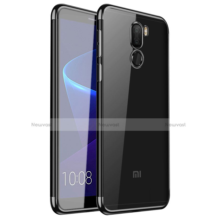 Ultra-thin Transparent TPU Soft Case H01 for Xiaomi Mi 5S Plus Black