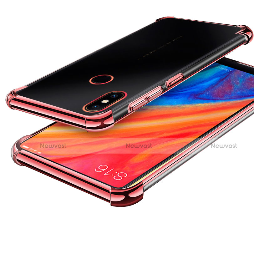 Ultra-thin Transparent TPU Soft Case H01 for Xiaomi Mi Mix 2S Rose Gold