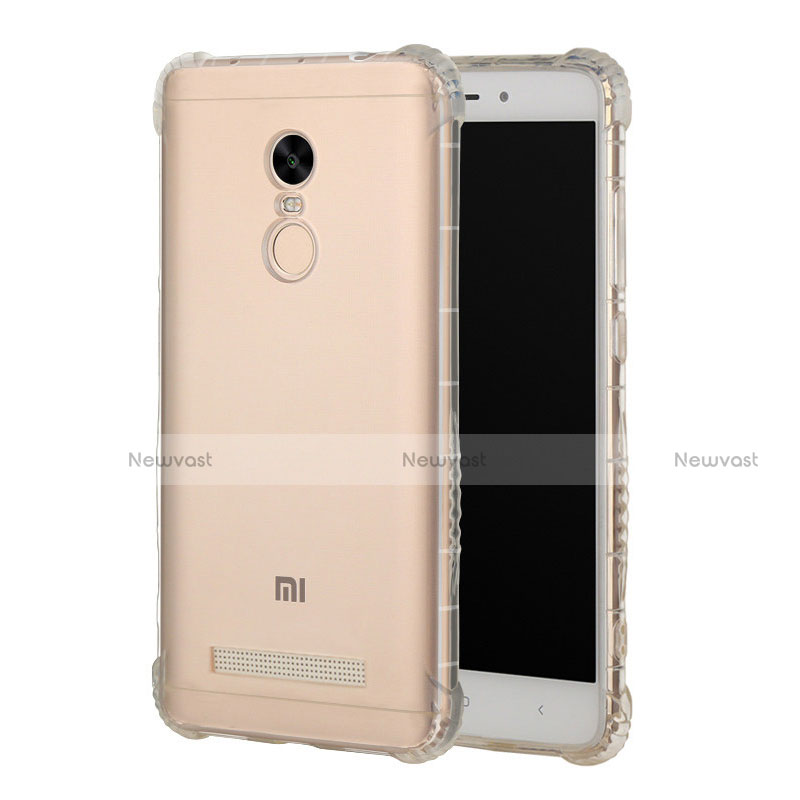 Ultra-thin Transparent TPU Soft Case H01 for Xiaomi Redmi Note 3 MediaTek