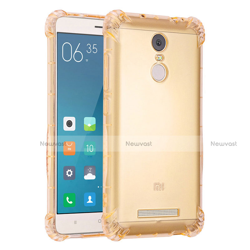 Ultra-thin Transparent TPU Soft Case H01 for Xiaomi Redmi Note 3 MediaTek Gold