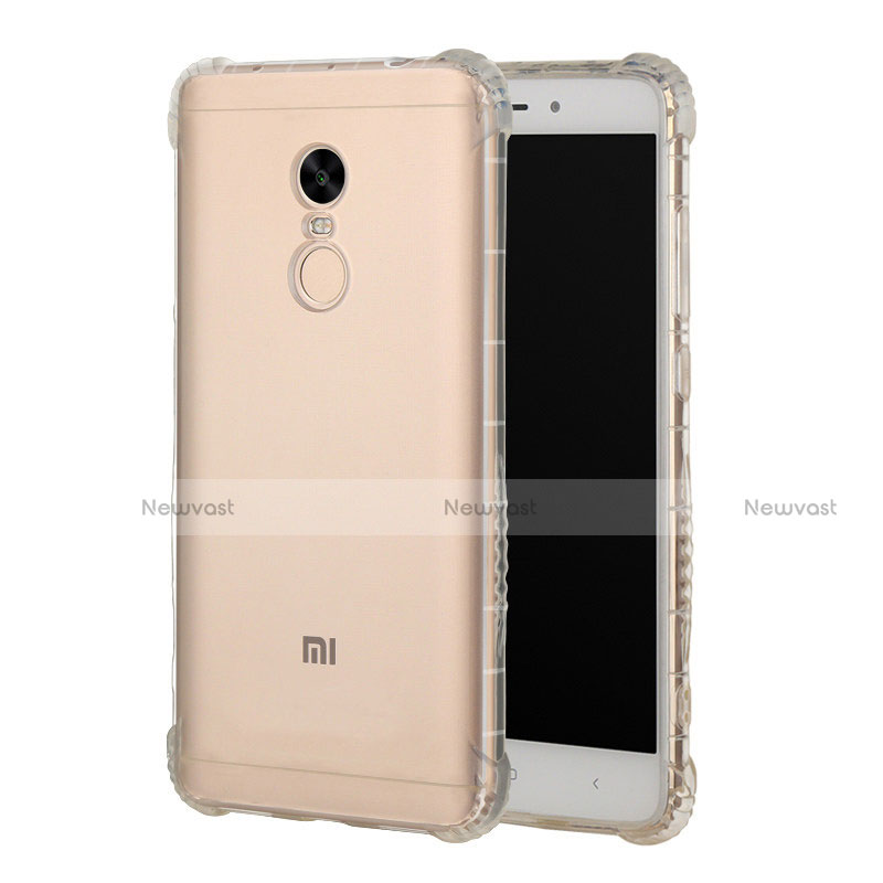 Ultra-thin Transparent TPU Soft Case H01 for Xiaomi Redmi Note 4 Clear