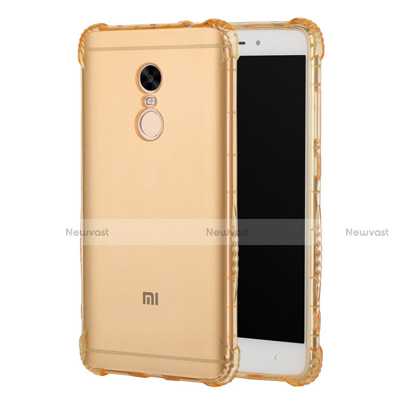 Ultra-thin Transparent TPU Soft Case H01 for Xiaomi Redmi Note 4 Gold