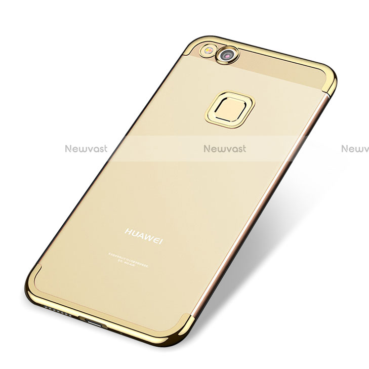 Ultra-thin Transparent TPU Soft Case H02 for Huawei Honor 8 Lite Gold