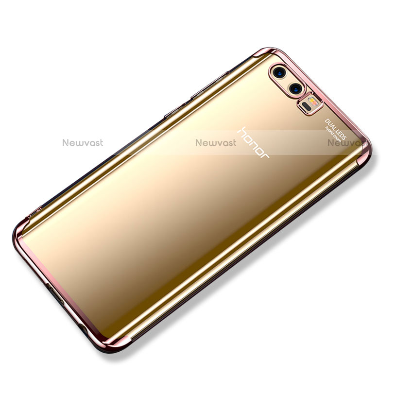 Ultra-thin Transparent TPU Soft Case H02 for Huawei Honor 9 Rose Gold