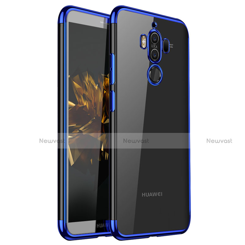 Ultra-thin Transparent TPU Soft Case H02 for Huawei Mate 9 Blue