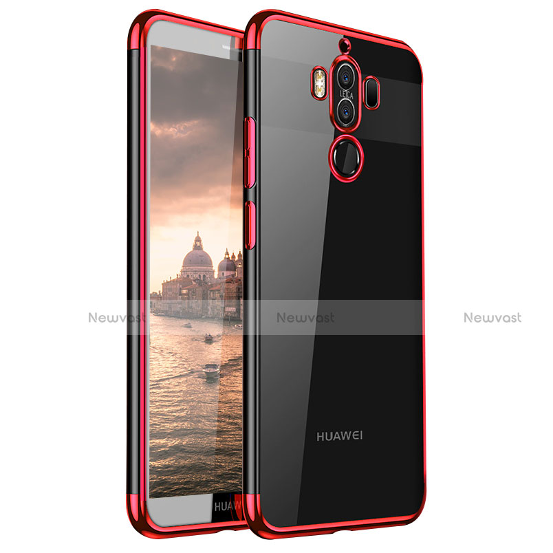 Ultra-thin Transparent TPU Soft Case H02 for Huawei Mate 9 Red