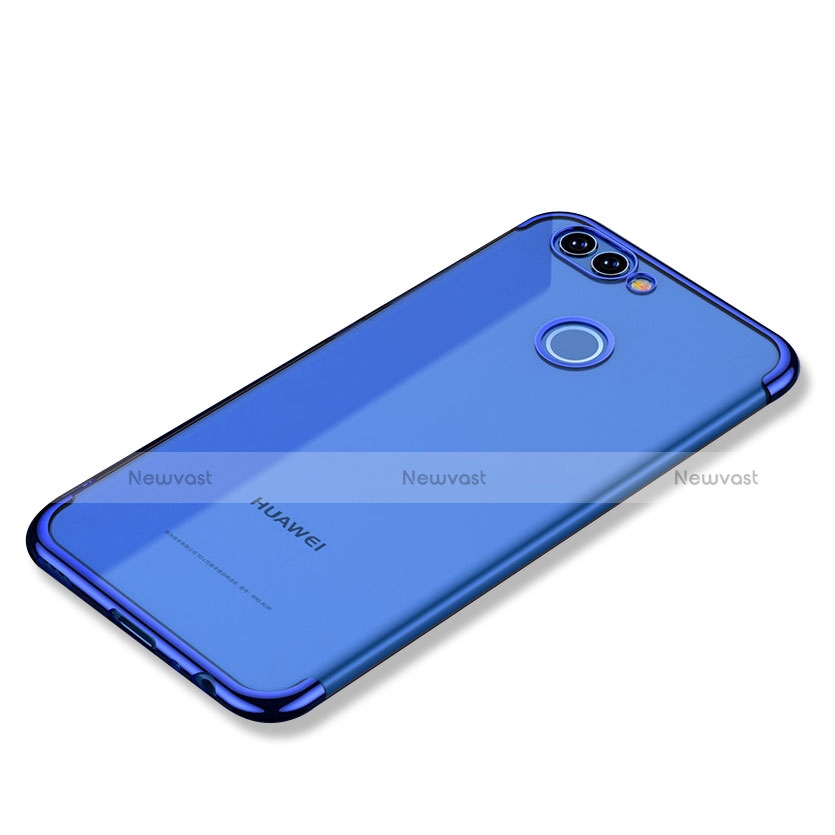 Ultra-thin Transparent TPU Soft Case H02 for Huawei Nova 2 Blue